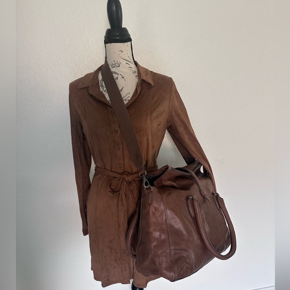 Vintage leather bag - Picture 4 of 6